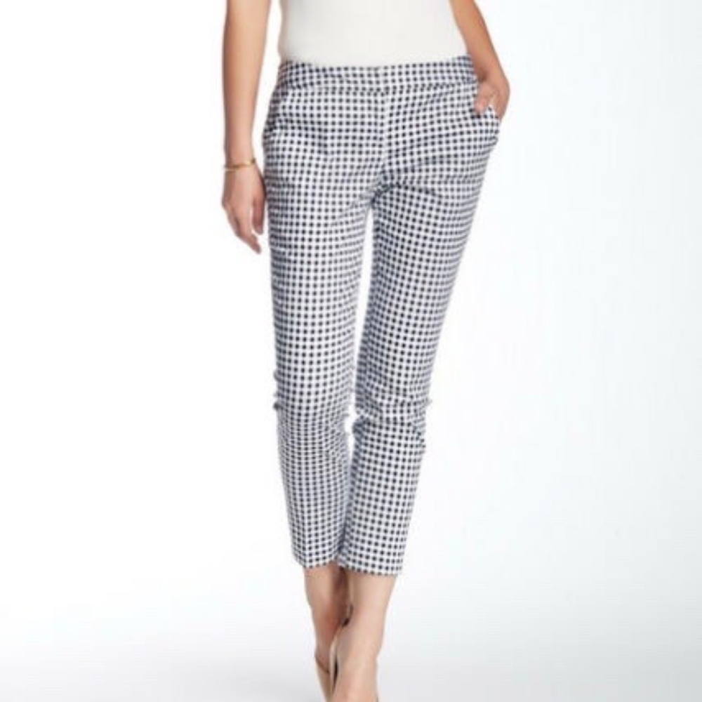 Gingham Trouser Pants